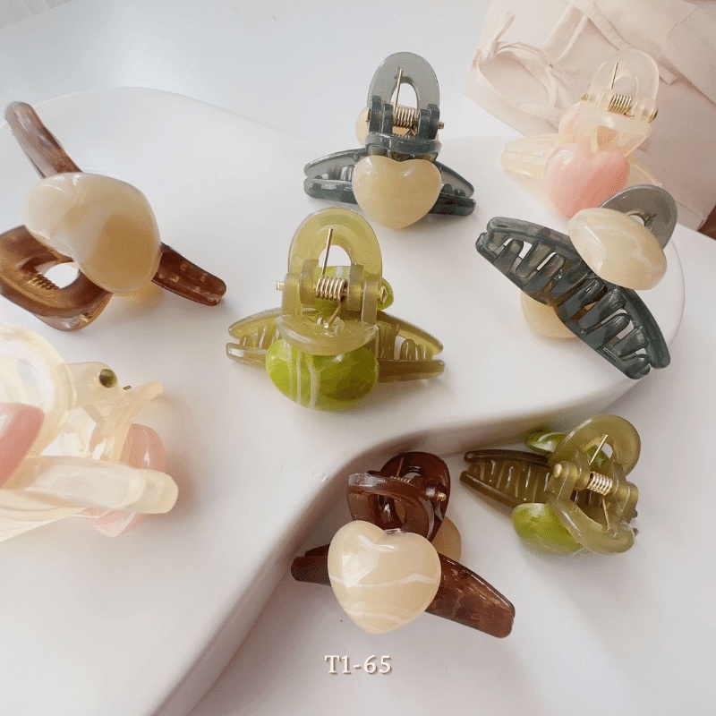 Kẹp tóc hình tim Mini siêu xinh xắn nhỏ nhắn - Annie T1-65