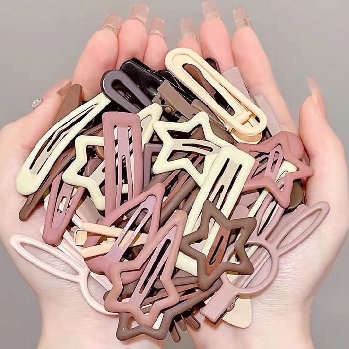Set Kẹp Tóc Thời Trang Phong Cách Hàn Quốc Dễ Phối Đồ