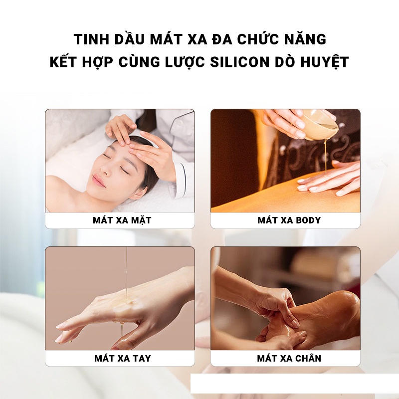 Tinh dầu Gừng massage body, cơ mặt hỗ trợ nâng cơ, giảm mỡ lọ 30ml