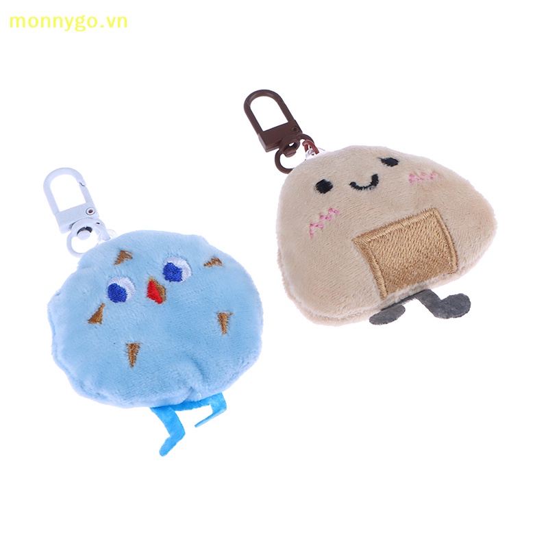 Monnygo Móc Khóa Hình Cơm Nắm Nhồi Bông Đáng Yêu Cho Cặp Đôi vn