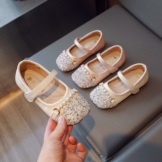 Giày công chúa bé gái giày da giày pha lê size 23-34