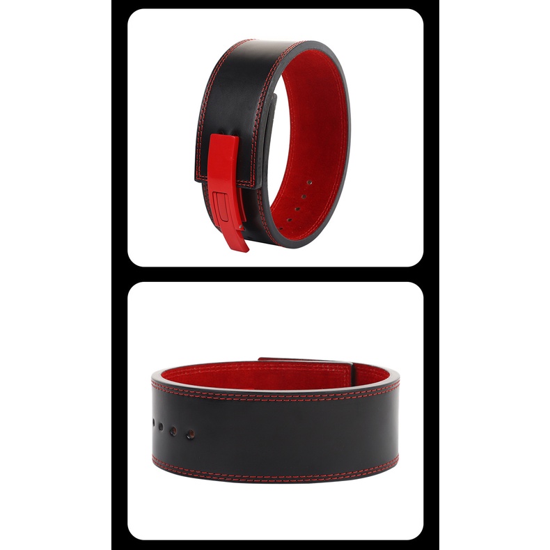 Đai Da Bò Bảo Vệ Khi Nâng Tạ / Tập Thể Thao Tiện Dụng Thắt lưng tập thể dục da bò cho nam giới và phụ nữ Universal Sport Guard Weight Deep Squat Hard Pull Đào tạo Thắt lưng tập thể dục