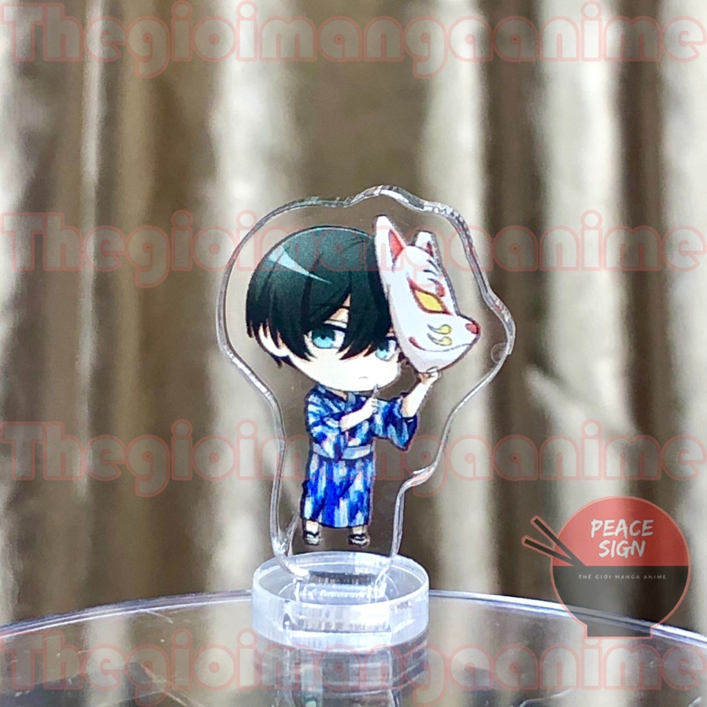 MÔ HÌNH Standee BLUE LOCK ver LỄ HỘI MINI chibi mica acrylic anime trang trí xinh xắn dễ thương
