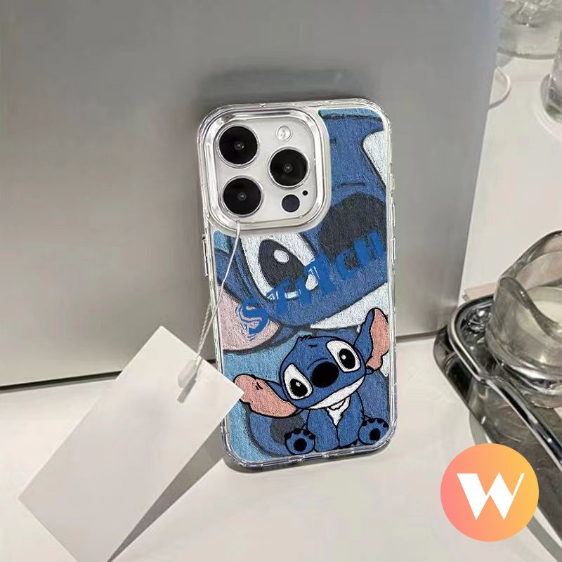 Ốp Điện Thoại Hình stitch Cho iphone 11 15 8 6 plus 7 6s 13 15 12 14 pro max 7plus 8plus xs max xr x se 2020