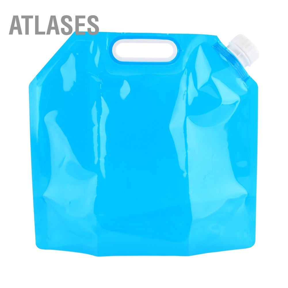 Atlases Túi đựng nước uống gấp 10L nâng cắm trại đi bộ đường dài dã ngoại