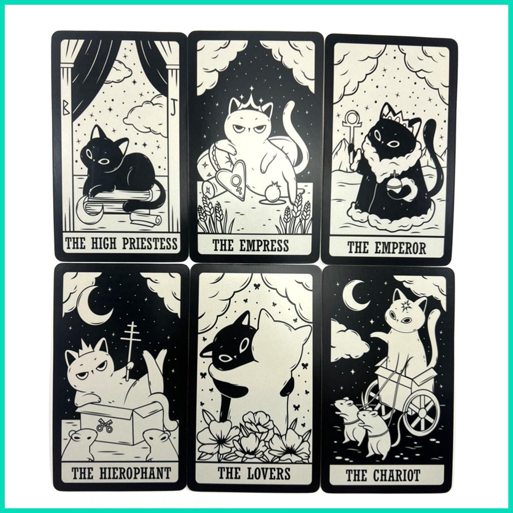 Bộ Thẻ Bài tarot Chữ Tiếng Anh Vui Nhộn