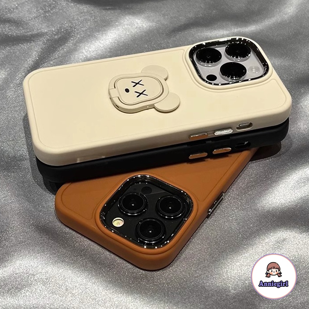 Ôp Điện Thoại Silicon Dẻo Họa Tiết kwas Kèm Giá Đỡ Đứng Độc Đáo Cho iphone 11 iphone 14 15 pro max 11 13 pro max 12 Ốp