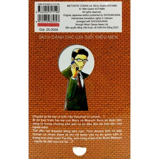Sách Thám Tử Lừng Danh Conan - Tập 99 (Tái Bản 2023)