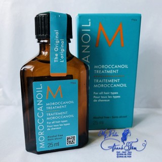 Tinh dầu dưỡng tóc Moroccanoil Treatment Original 25ml ( For All Hair Types ) - 