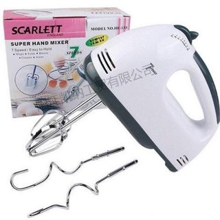 Máy đánh trứng cầm tay 7 cấp tốc độ cực êm scarlett 180w .đtca