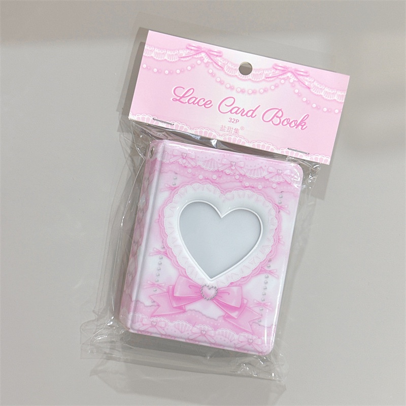 Album Ảnh 3 inch polaroid star Chased Trái Tim Cô Gái Màu Hồng