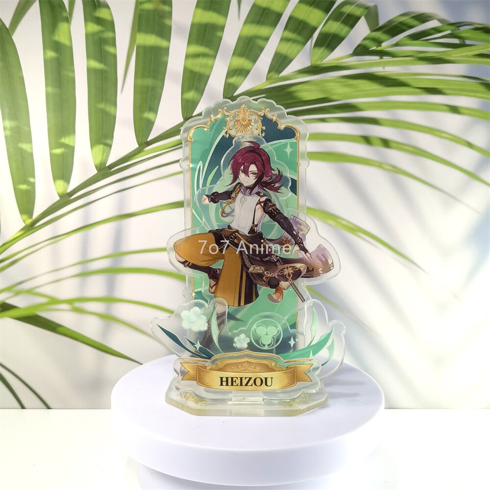 Mô hình Standee Anime Game Genshin Impact Zhongli Hutao Shougun Wanderer Alhaitham Phụ kiện trang trí 2