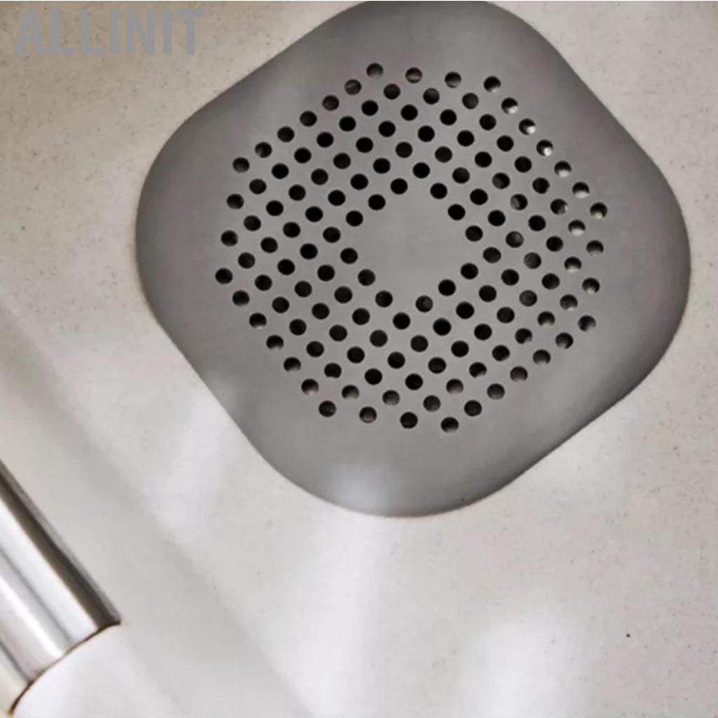 Allinit Drain Hair Catcher  Mesh Filter Shower Cover Anti Clog for Laundry Room