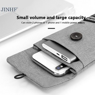 Jinhf túi đựng phụ kiện điện tử / cáp sạc / tai nghe nhỏ gọn dùng khi đi du lịch