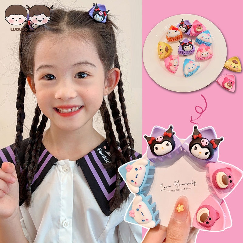 Găng Tay Giữ Ấm Mùa Đông Bằng Vải Nhung Dày Dặn In Hoạt Hình Chống Lạnh Dễ Thương Có Dây Đeo Cho Trẻ Em