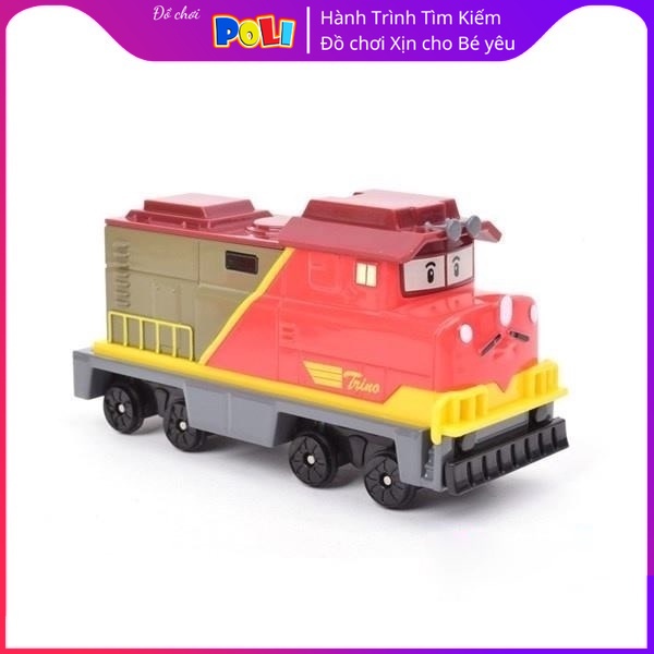 Xe Oto Đồ Chơi Trino Hợp Kim Chính Hãng Silverlit Hàn Quốc | Robocar Poli Và Những Người Bạn ở Thị Trấn Broom