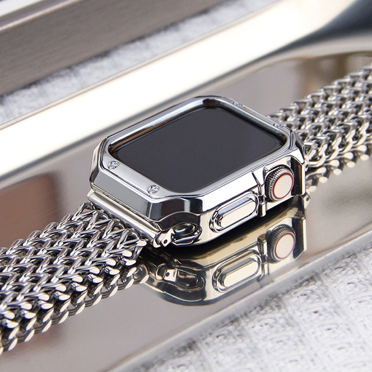 Ốp Khung tpu Mềm Bảo Vệ Đồng Hồ apple watch ultra 2 49mm iwatch series 9 8 7 se 6 41mm 45mm 44mm