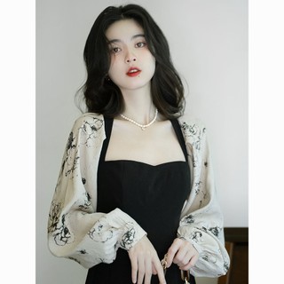 Đầm Đen Cổ Vuông Tay Dài Kiểu retro Pháp Thời Trang Thu Đông Cho Nữ