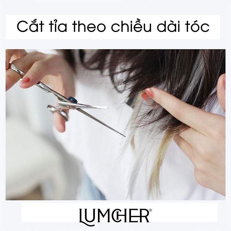 Kẹp tóc giả highlight nối dải màu Gradient 60cm mềm đẹp phong cách Hàn Quốc