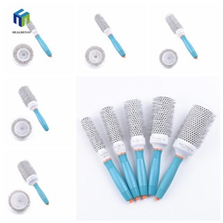 Lược Tròn Chải Tóc Xoăn Chống Tĩnh Điện Bằng Gốm Sứ