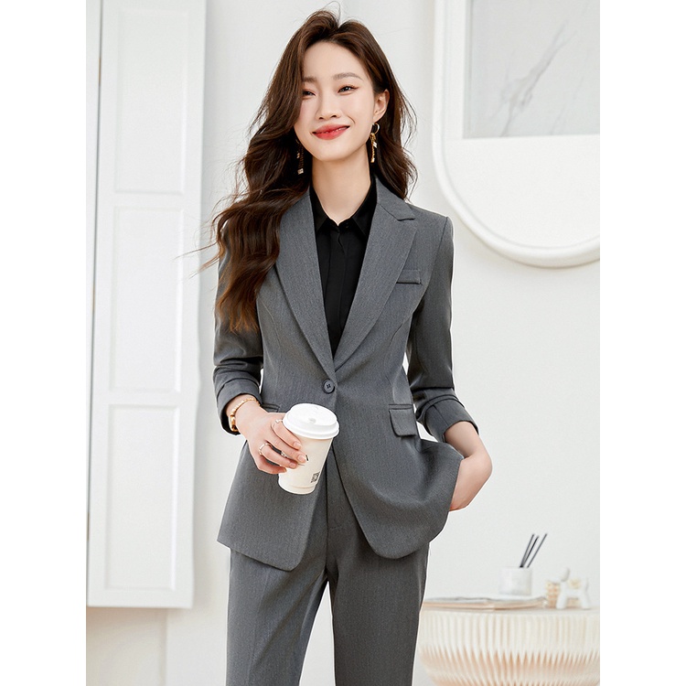 Áo Khoác Vest Tay Dài Phong Cách Thời Trang Công Sở Mới 2023