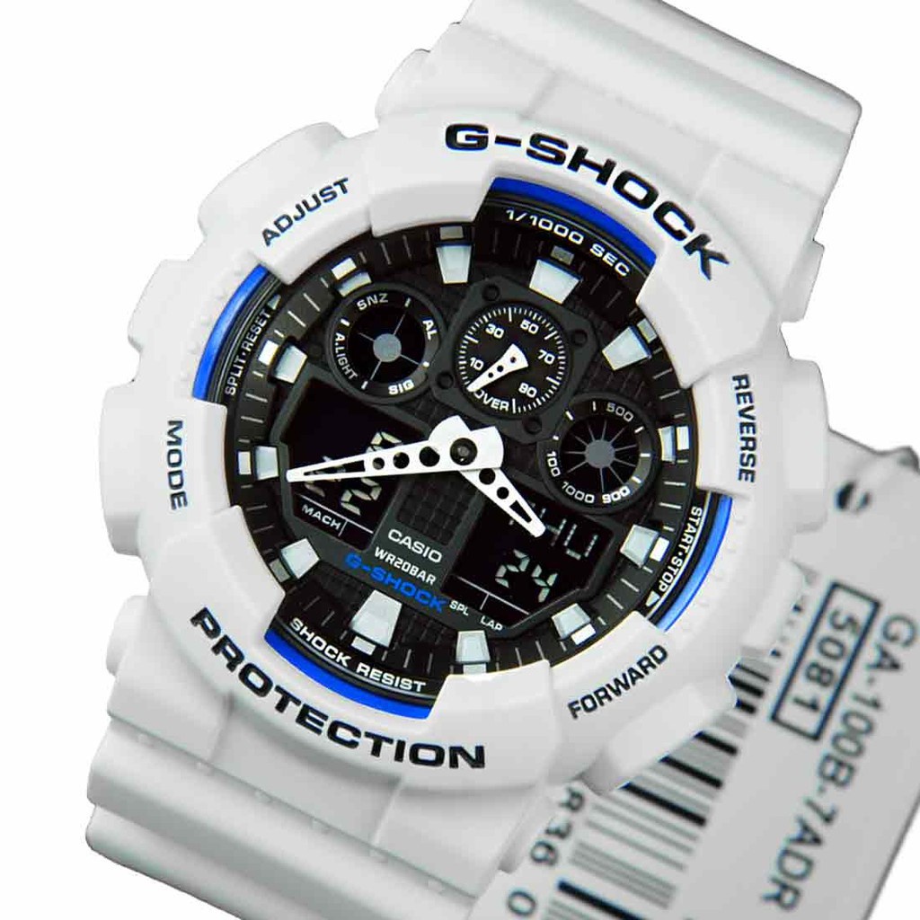 Đồng hồ thể thao nam nữ G-Shock GA-100B-7A Full phụ kiện