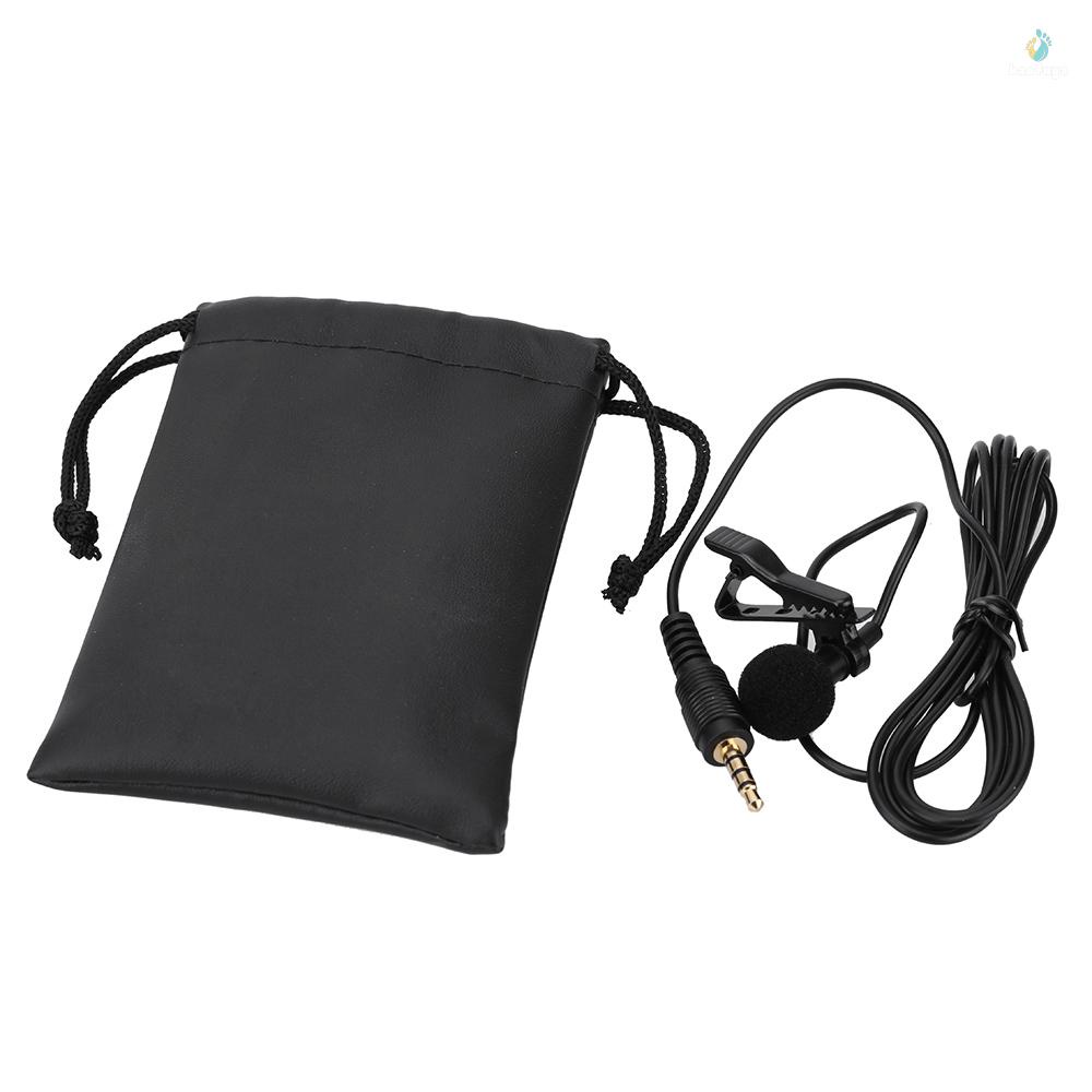 Micro mini Kẹp Ve Áo Có Dây jack 3.5mm Cho iphone ipad Điện Thoại Máy Tính Bàn laptop