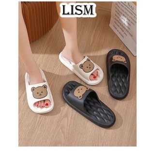 LISM Dép Lê Thời Trang Đơn Giản Cho Nữ dép bánh mì Chống trơn trượt Cá tính Năng động Tiện lợi B90H2YP38Z230919