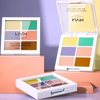 Bảng Kem Che Khuyết Điểm Nyx Sáu Màu