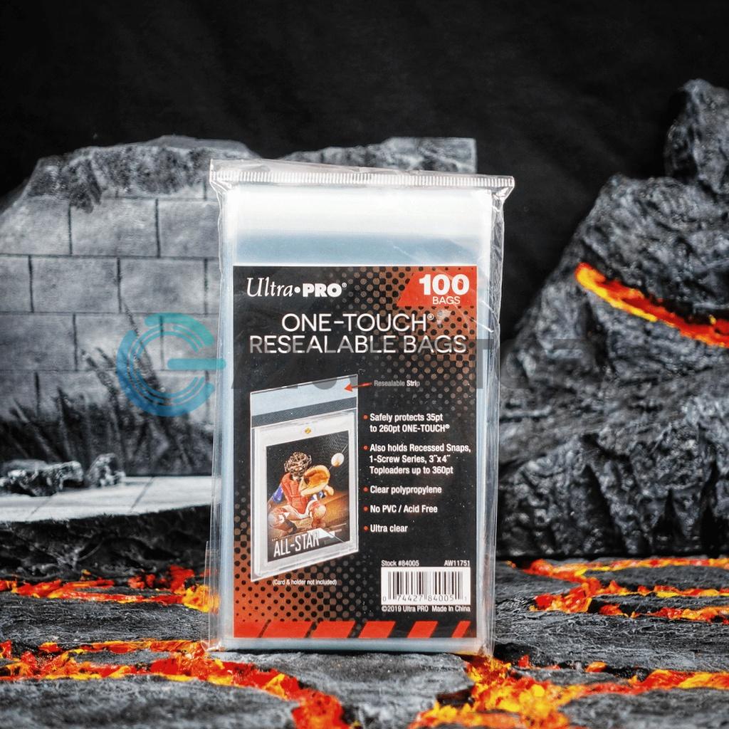 Bọc thẻ bài cao cấp Ultra Pro One Touch Resealable Bags 100 CT PHUKTCG95