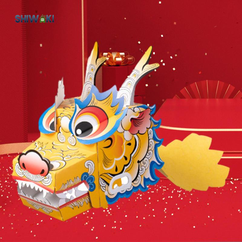 Đầu Rồng Thủ Công diy Trang Trí Lớp Học / Lễ Hội