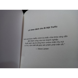 Sách - Bí mật Traffic