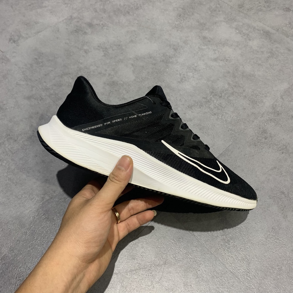 2hand Giày Nike Quest 3 Black White Grey CD0230-002 SIZE 42 PVN10279