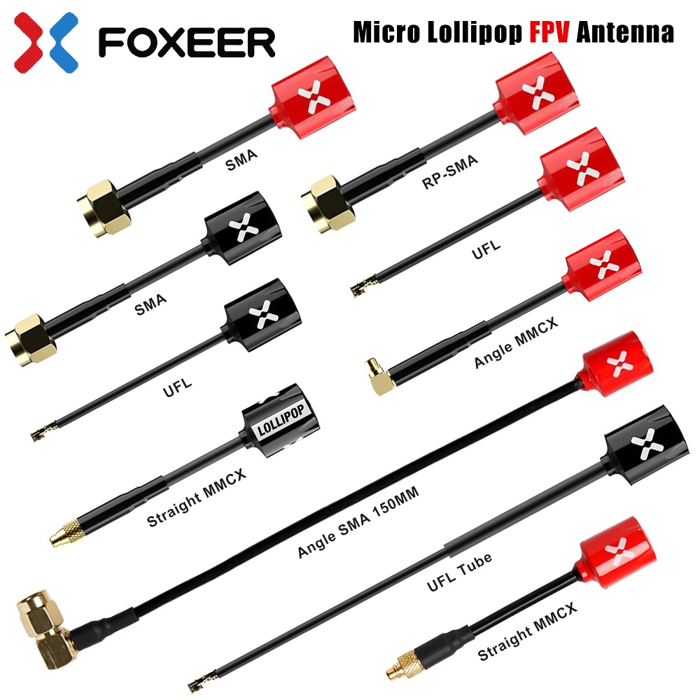 Foxeer Ăng Ten Mini fpv 5.8g 2.5dbi Cho Máy Bay Điều Khiển Từ Xa fpv