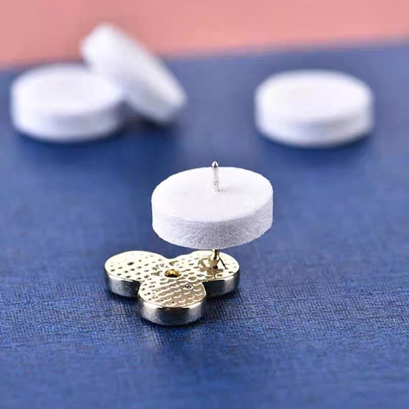 Set 200 / 500 Miếng Xốp Chống Sốc 12mm Dùng Để Làm Khuyên Tai diy