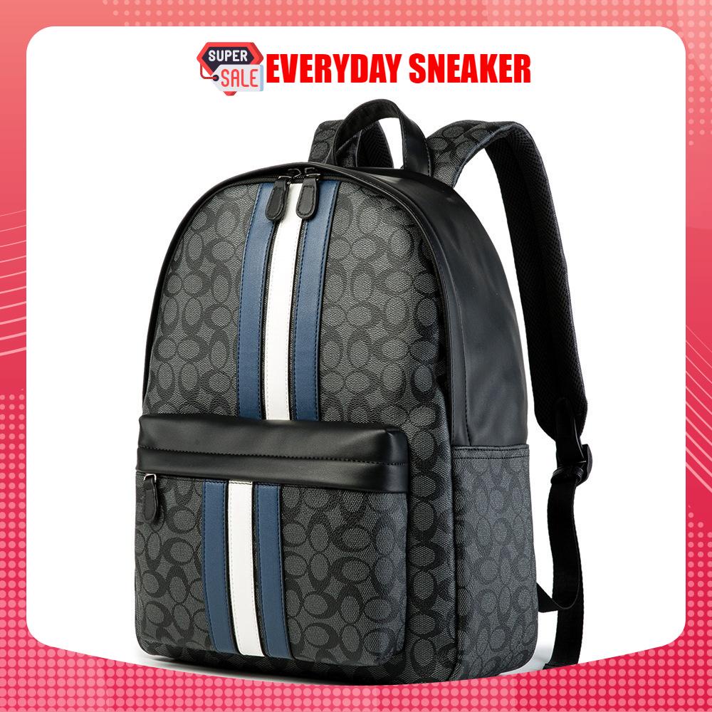 🌟✅Balo 3 sọc Đi Học Ba Lô Da Thời Trang Nam Nữ IBAG Balô da Lv Da Pu Cao Cấp   ✅🌺]