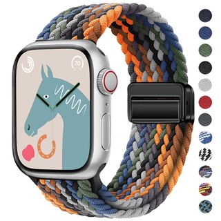  Dây đeo Nylon nhiều màu cho Apple watch Ultra 44   40   49   45   41   42   38   45mm i-watch Series Ultra2   Ultra  11 10  9   8   7   6   5   4   3 