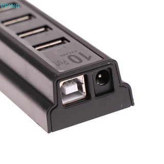 Bộ Chia 10 Cổng usb hub Tốc Độ Cao Đa Năng Cho pc laptop