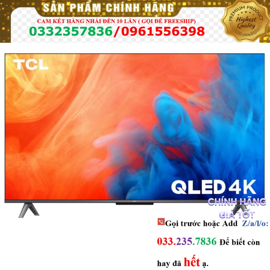 Google Tivi QLED TCL 4K 65 inch 65Q646  | SALE