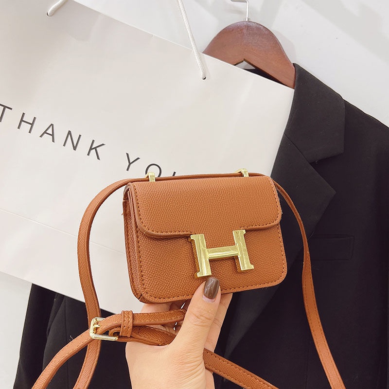 Túi Xách Hermes Mini Dáng Vuông Thời Trang 2024 Cho Nữ