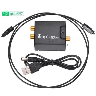 Bộ thiết bị chuyển đổi tín hiệu âm thanh toslink coaxial sang rca r / l spdif atv dac