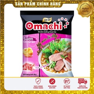 Combo 5 gói mì omachi sườn hầm ngũ quả gói