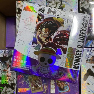 Bộ sưu tập thẻ bài trò chơi one piece gear 4 monkey d luffy king pirates