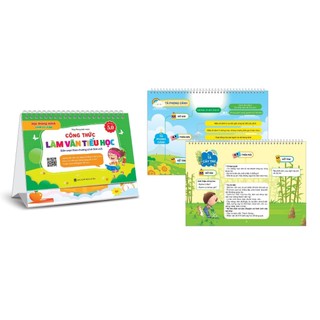Sách - Lịch Công Thức Làm Văn Tiểu Học (Phiên bản 5.0)
