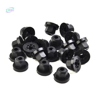 Bộ 20 Đai Ốc Nhựa E61 E65 E90 E91 X3 Cho BMW BlackNylon E36 E39 E46 E60
