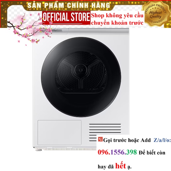 Máy sấy thông minh Bespoke AI™ với Sấy cảm biến AI Dry, 9kg DV90BB9440GHSV ||Sale