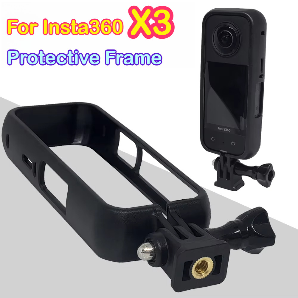 Insta360 X3 Khung Bảo Vệ Dành Cho Insta 360 X3 Khung Hành Động Chống Rơi Camera Gắn Phụ Kiện
