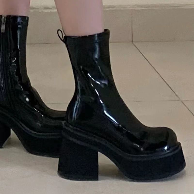 ZDJD  giày nữ boot nữ Thời trang Cá Tính Cho Nữ 2023 NEW  Cái mới Thoải mái Beautiful Stylish B22F006 36Z230909