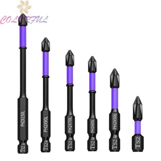 Batch head 25/50/65/70/90/150mm alloy steel impact resistance screwdriver bit