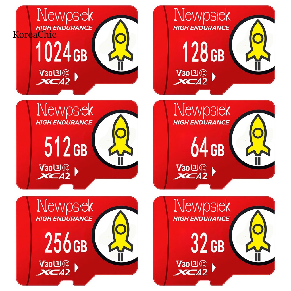 Thẻ Nhớ Hàn Quốc 32gb / 64gb / 128gb / 256gb / 512gb / 1tb Siêu Mỏng Chống Nước Tốc Độ Cao